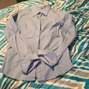 Size Medium, Light Blue Button Down Shirt